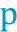 p
